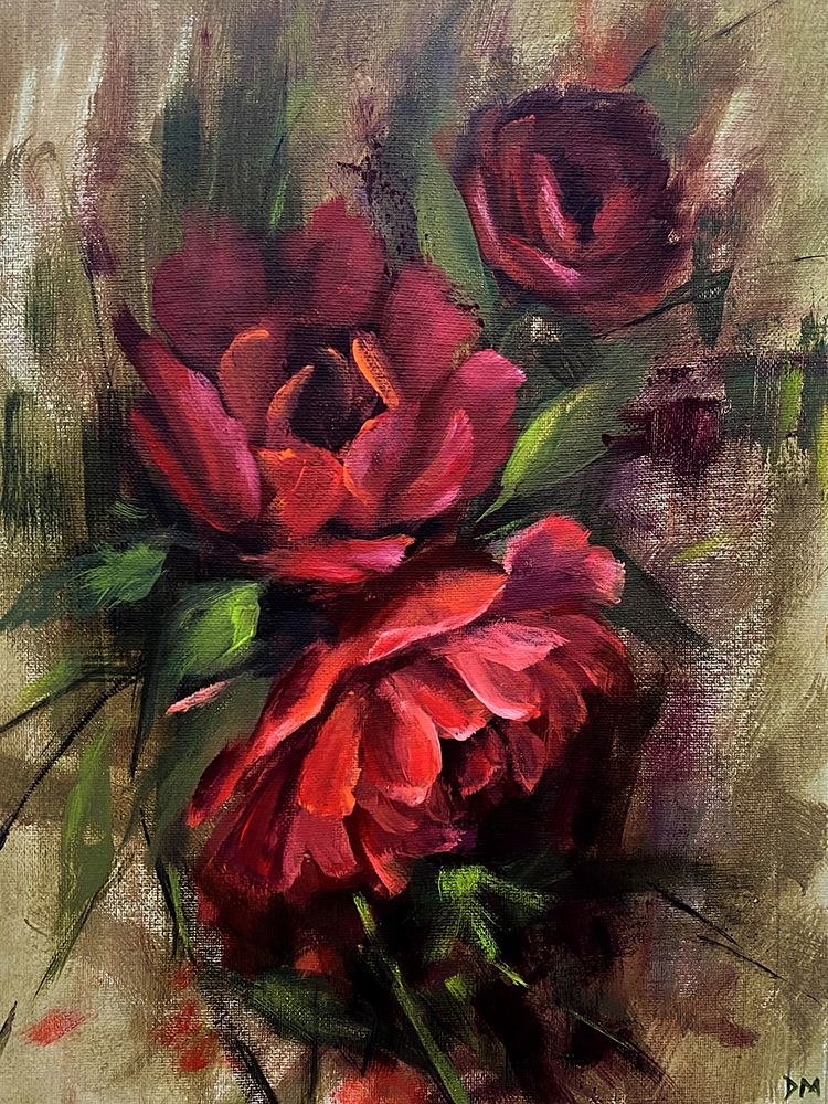 Red Roses art print by Dominique Alyse Studios for $57.95 CAD