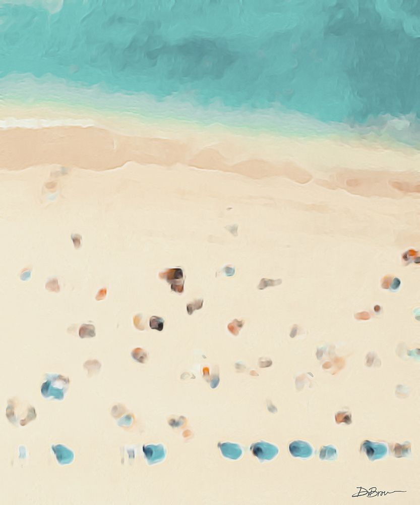 Coastal Shore art print by Denise Brown for $57.95 CAD