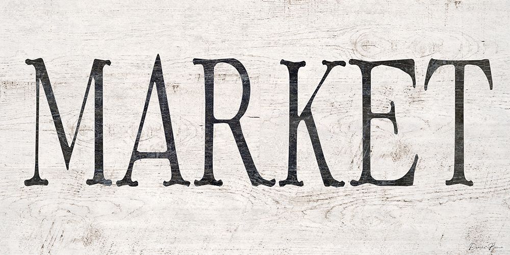 Market art print by Denise Brown for $57.95 CAD