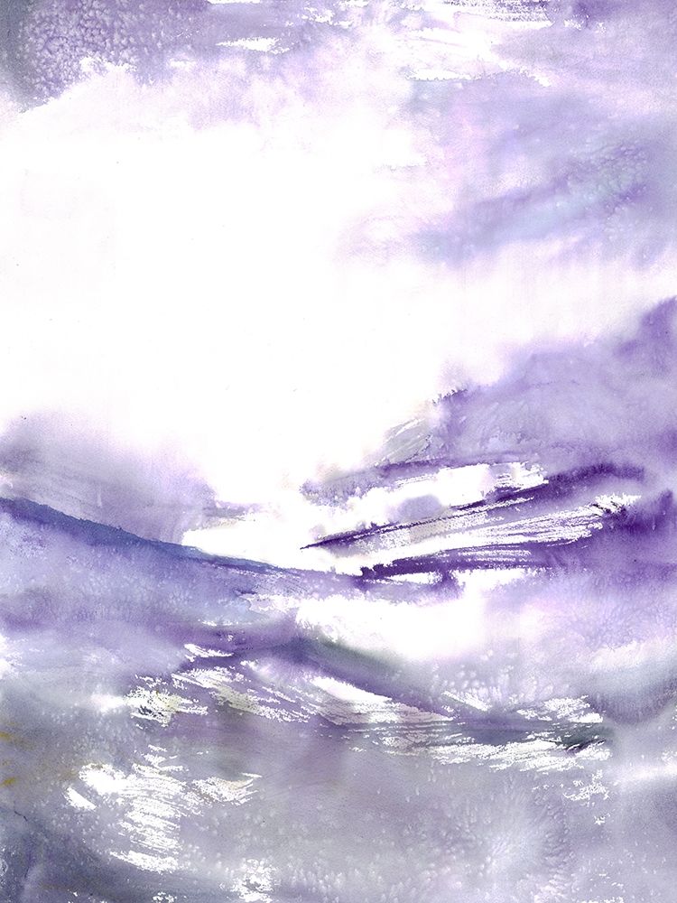 Purple Wind 3 art print by Doris Charest for $57.95 CAD