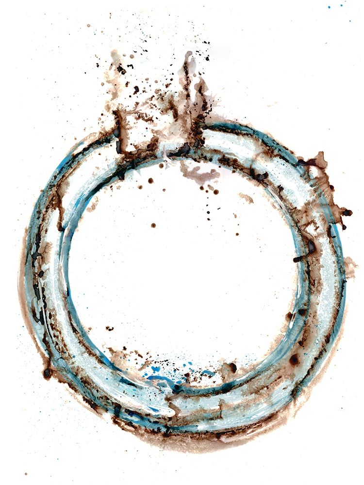 Blue Blowout 4 art print by Doris Charest for $57.95 CAD