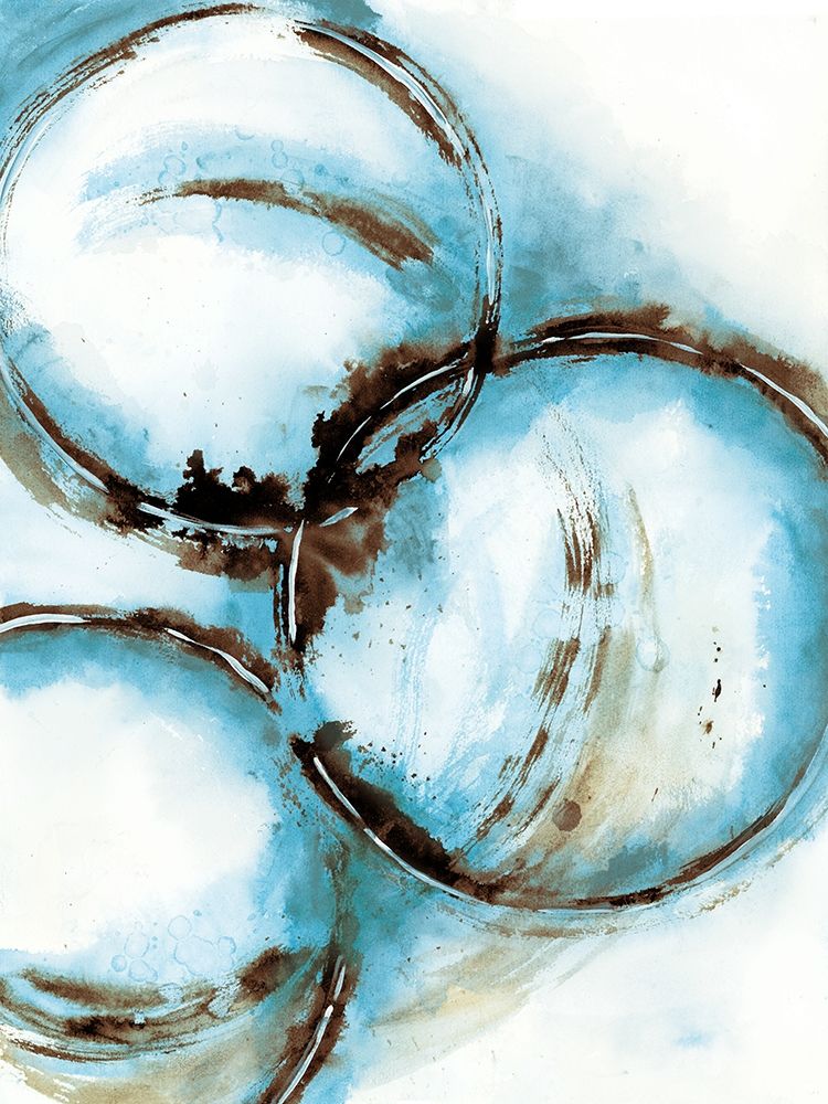 Blue Blowout 5 art print by Doris Charest for $57.95 CAD
