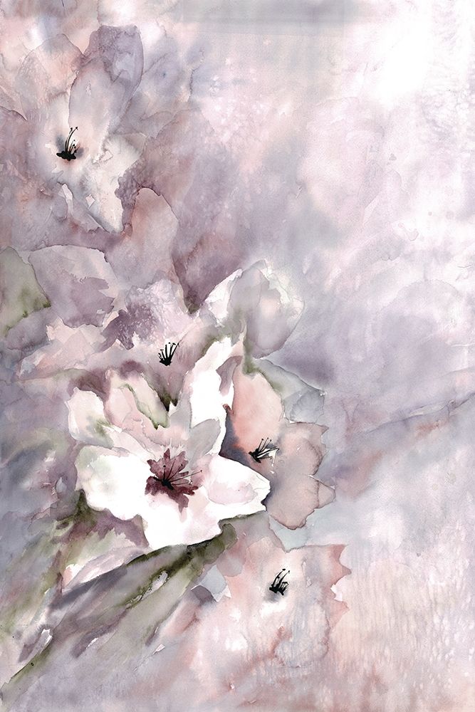 Watercolor Florals 2 art print by Doris Charest for $57.95 CAD