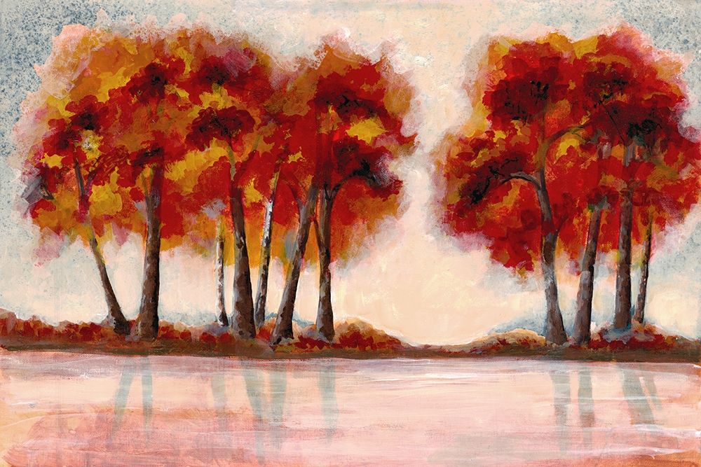 Fall Foliage 2 art print by Doris Charest for $57.95 CAD