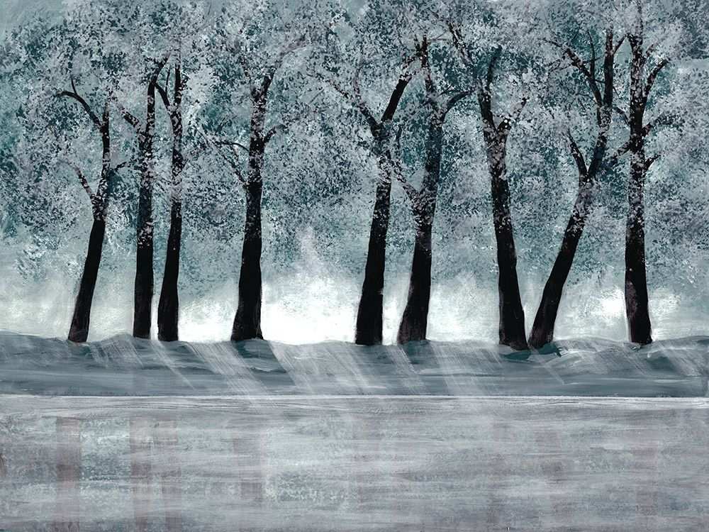 Blue Forest art print by Doris Charest for $57.95 CAD