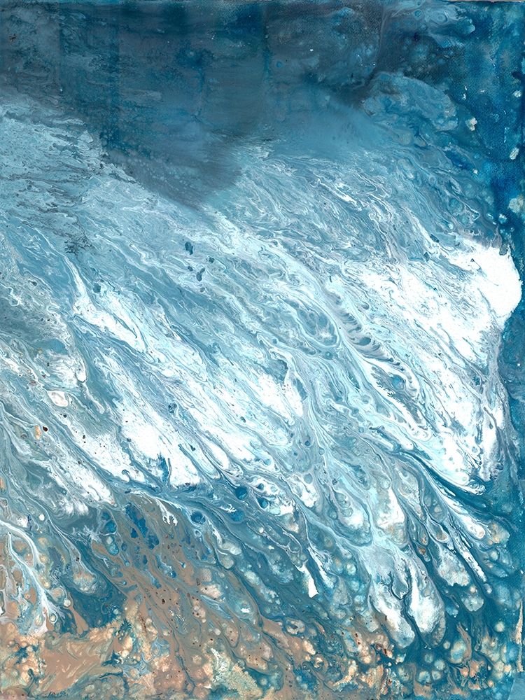 Misty Ocean Waves art print by Doris Charest for $57.95 CAD