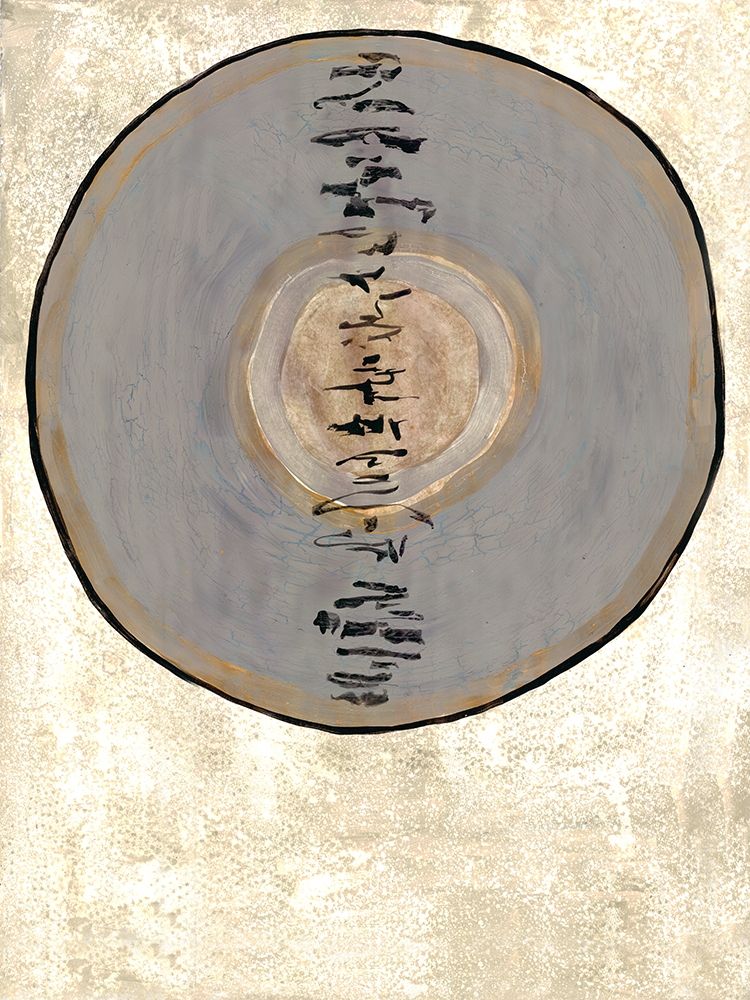 Oriental Disk 1 art print by Doris Charest for $57.95 CAD