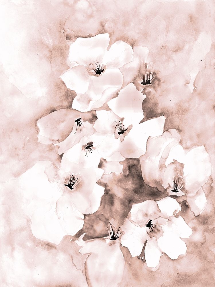 Soft Florals 1 art print by Doris Charest for $57.95 CAD