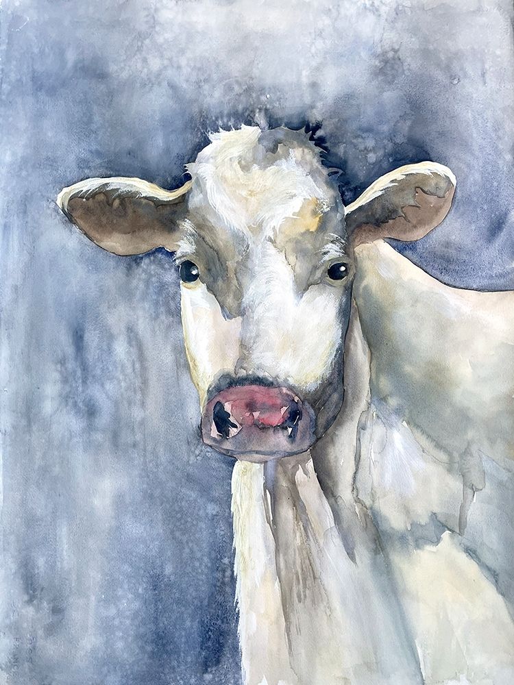 Proud Cattle 1 art print by Doris Charest for $57.95 CAD