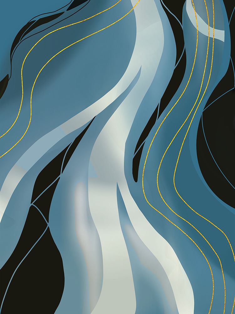 Dancing Waves 1 art print by Doris Charest for $57.95 CAD