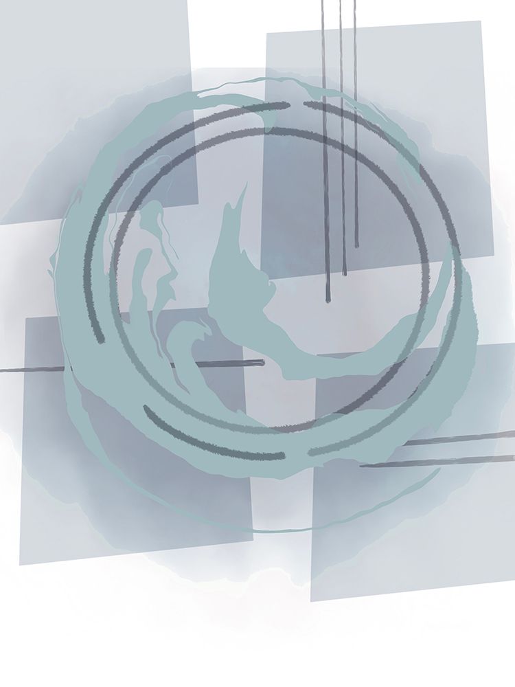 Split Circle 1 art print by Doris Charest for $57.95 CAD