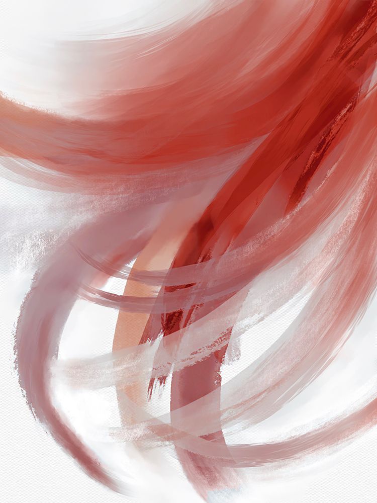 Movement In Red 1 art print by Doris Charest for $57.95 CAD