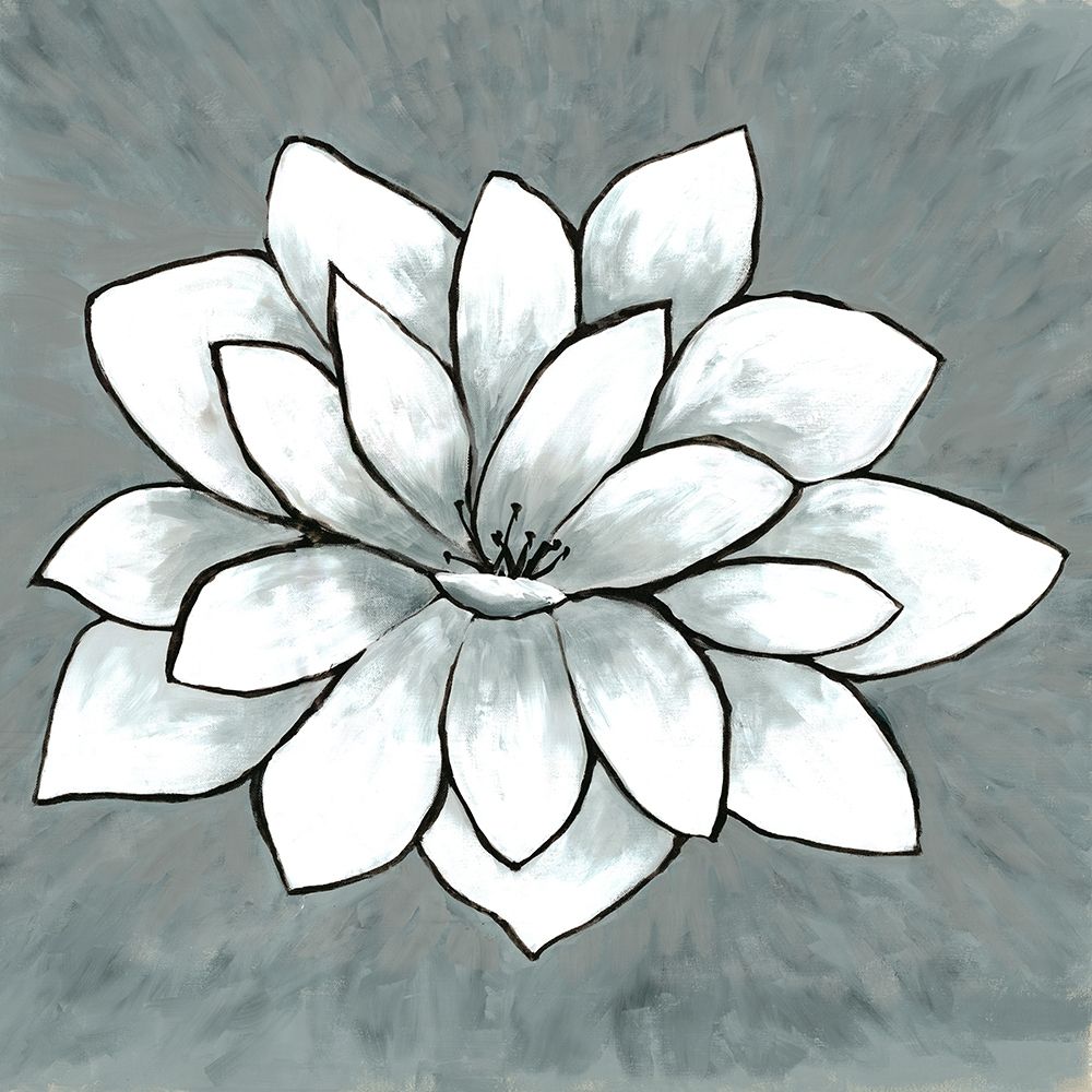 White Lotus art print by Doris Charest for $57.95 CAD
