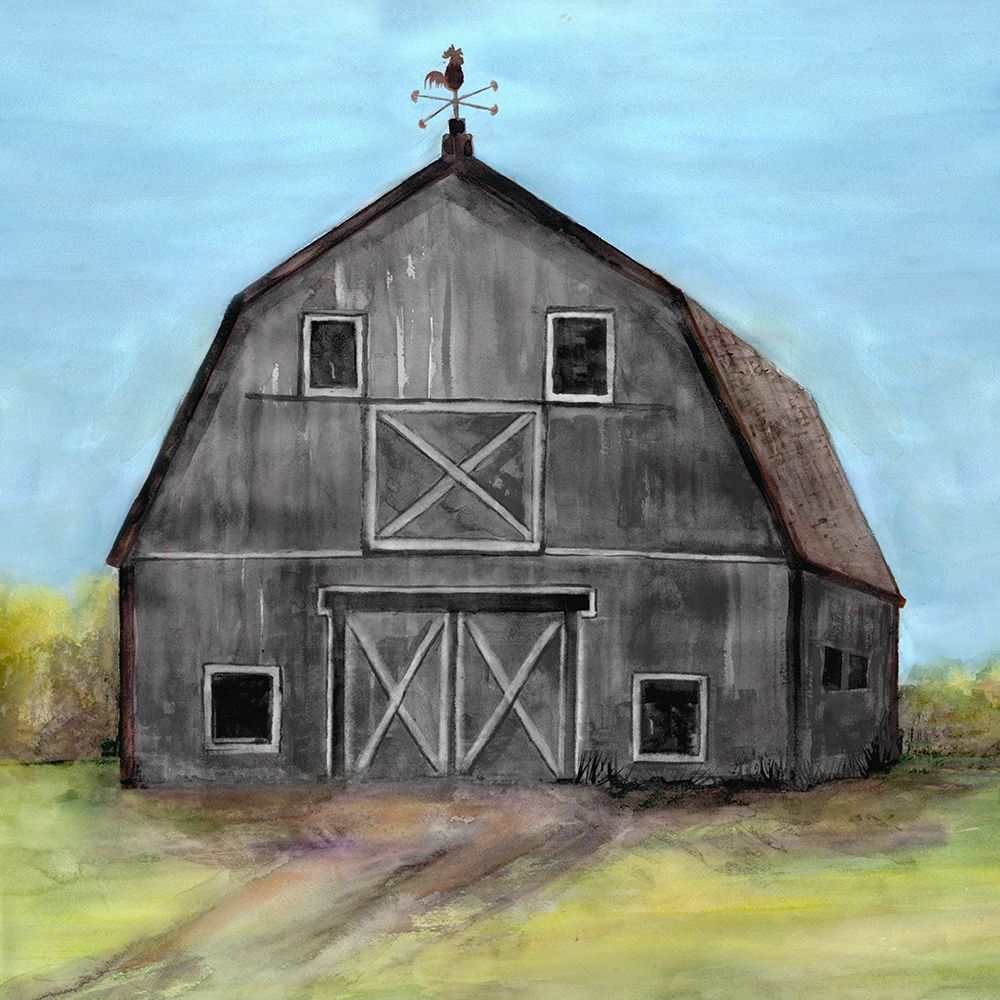 Peaceful Barn 2 art print by Doris Charest for $57.95 CAD