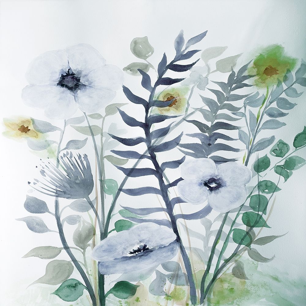 Floral Embrace 2 art print by Doris Charest for $57.95 CAD