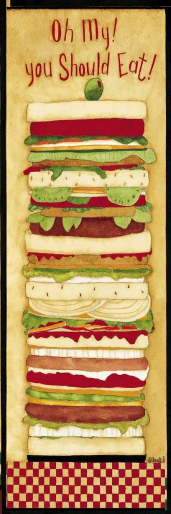 We Should Eat art print by Dan DiPaolo for $57.95 CAD