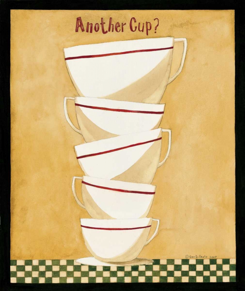 Another Cup art print by Dan DiPaolo for $57.95 CAD