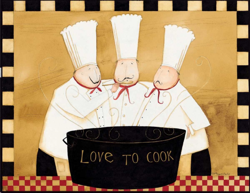 Tasting Chefs art print by Dan DiPaolo for $57.95 CAD