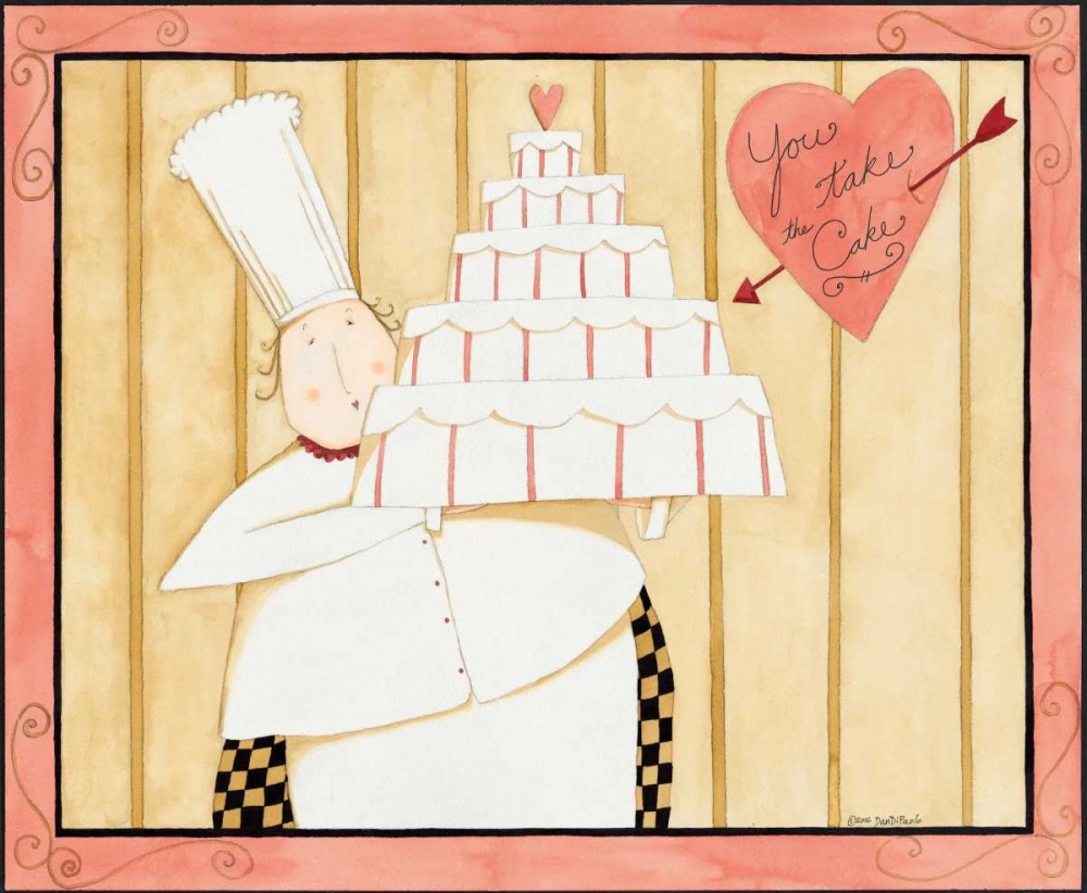 Love Cake art print by Dan DiPaolo for $57.95 CAD