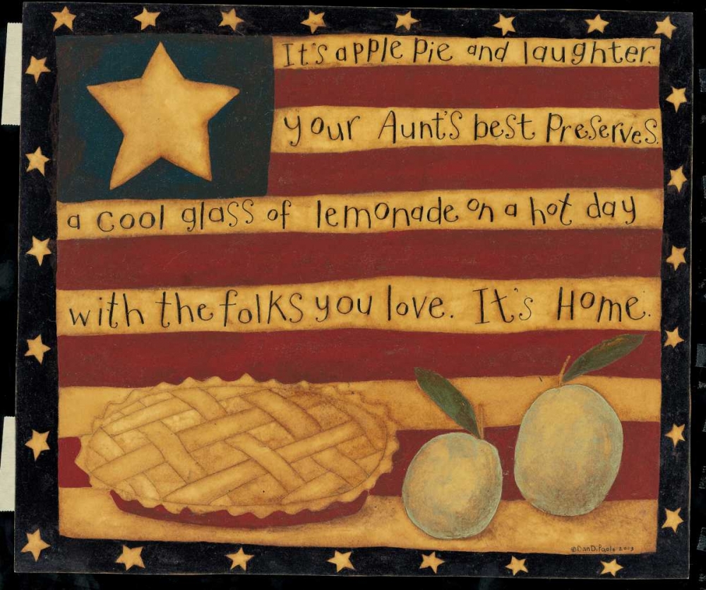 Pie art print by Dan DiPaolo for $57.95 CAD