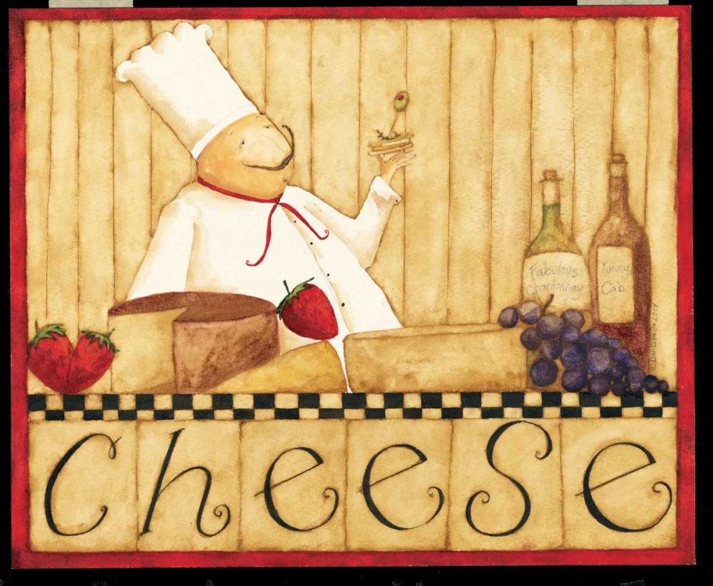 Cheese art print by Dan DiPaolo for $57.95 CAD