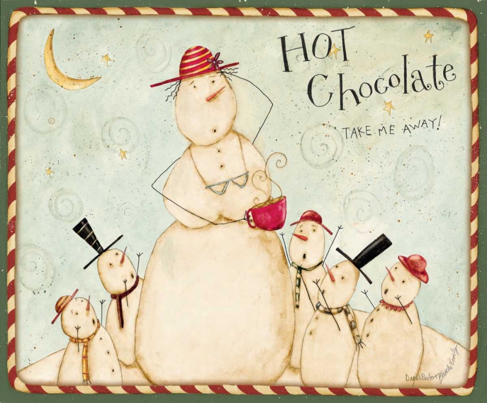 Hot Chocolate art print by Dan DiPaolo for $57.95 CAD