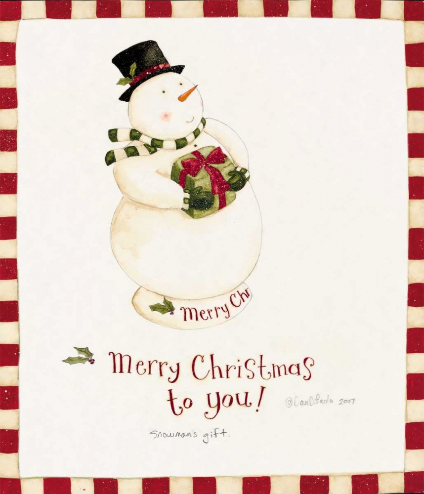Christmas art print by Dan DiPaolo for $57.95 CAD