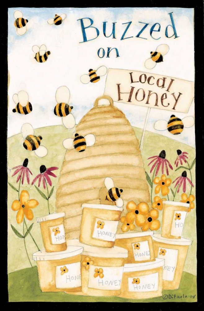 Buzzed On Honey art print by Dan DiPaolo for $57.95 CAD