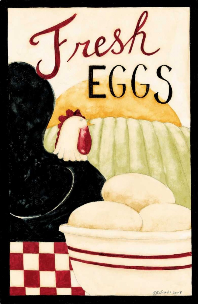 Fresh Eggs art print by Dan DiPaolo for $57.95 CAD