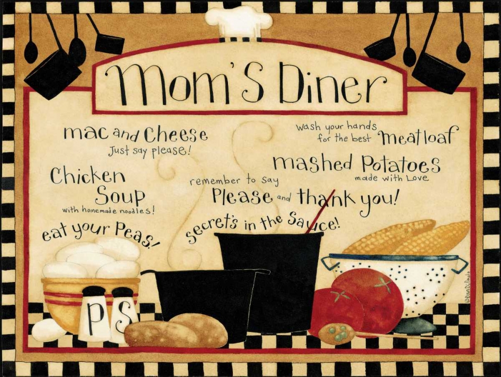Moms Diner art print by Dan DiPaolo for $57.95 CAD