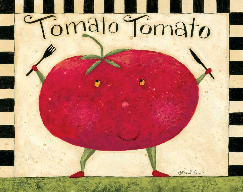Tomato art print by Dan DiPaolo for $57.95 CAD