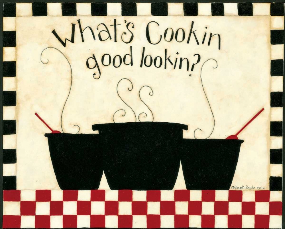 Whats Cooking art print by Dan DiPaolo for $57.95 CAD
