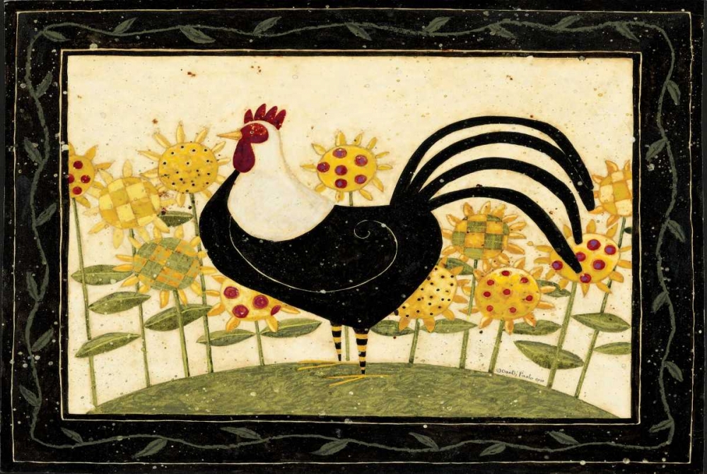 Hey There Rooster art print by Dan DiPaolo for $57.95 CAD