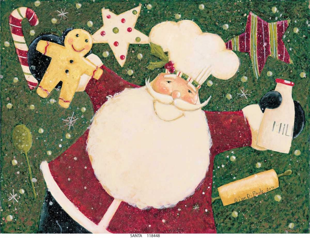 Santa Candy art print by Dan DiPaolo for $57.95 CAD