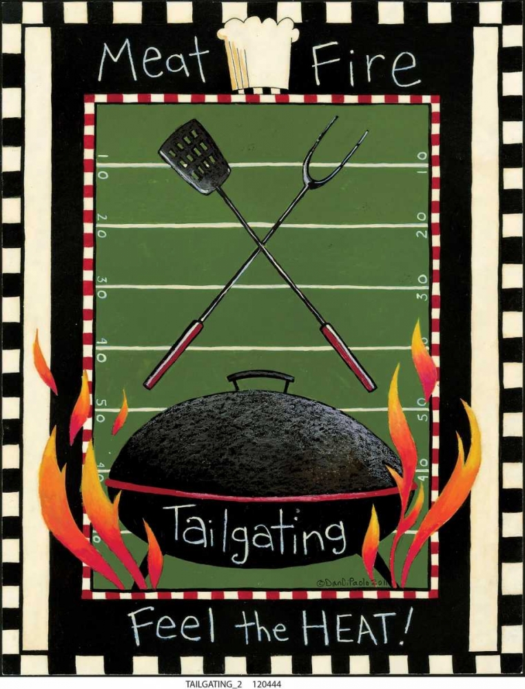 Tailgating 2 art print by Dan DiPaolo for $57.95 CAD