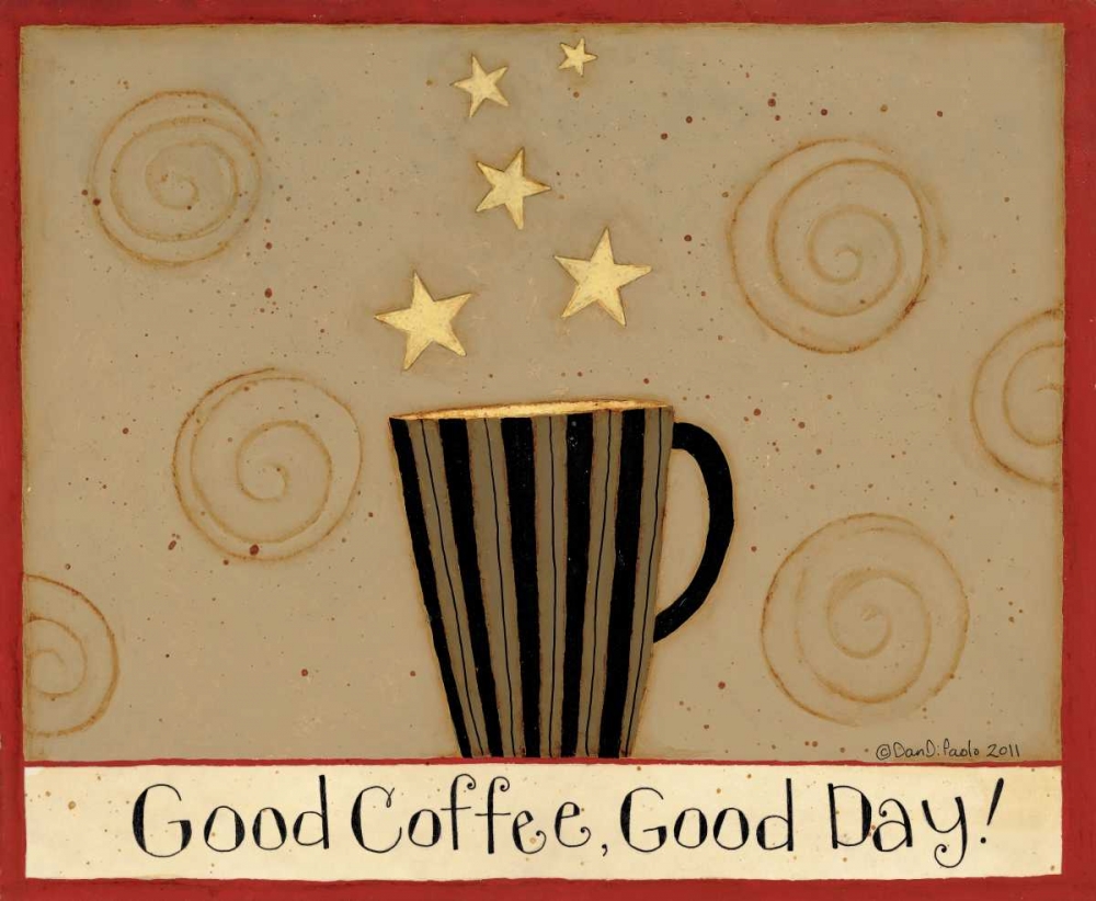 Good Coffee art print by Dan DiPaolo for $57.95 CAD