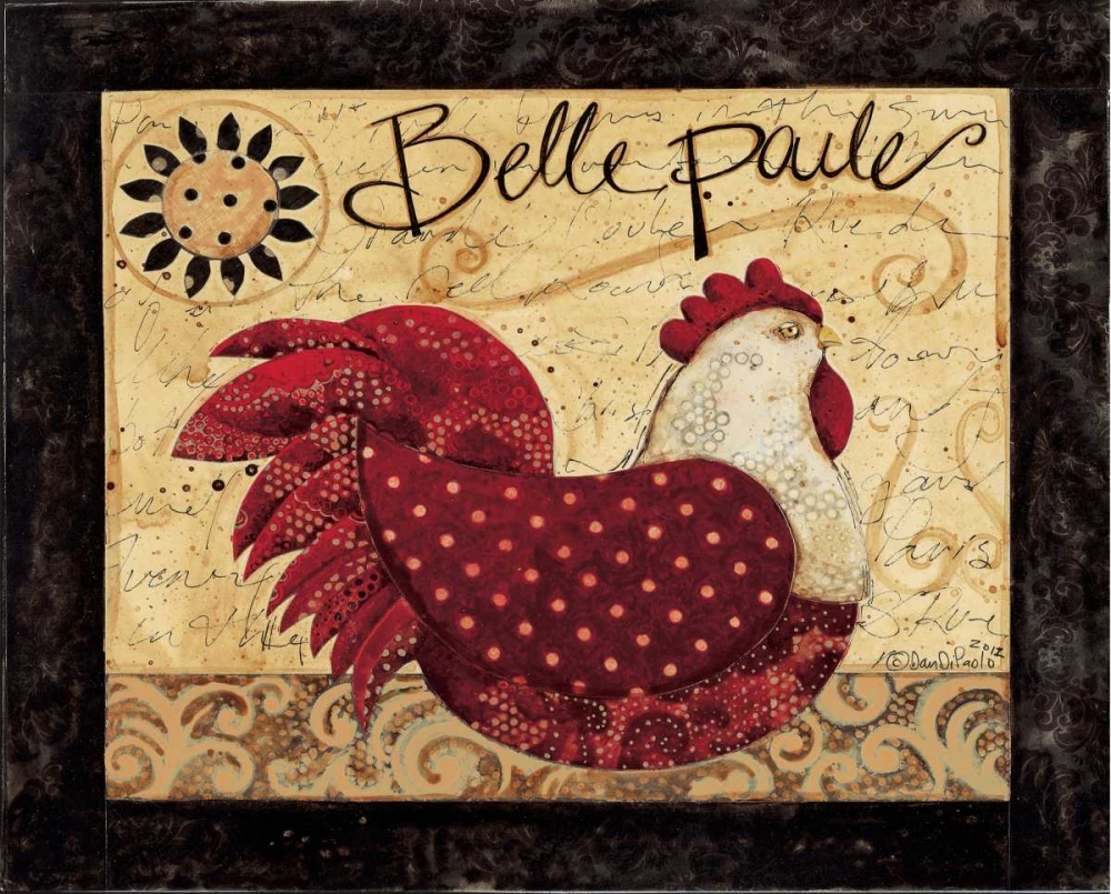 BellePoulet art print by Dan DiPaolo for $57.95 CAD