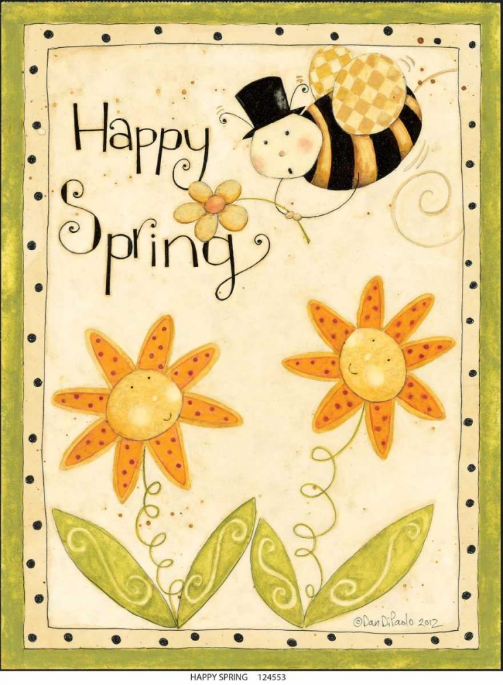 Happy Spring art print by Dan DiPaolo for $57.95 CAD