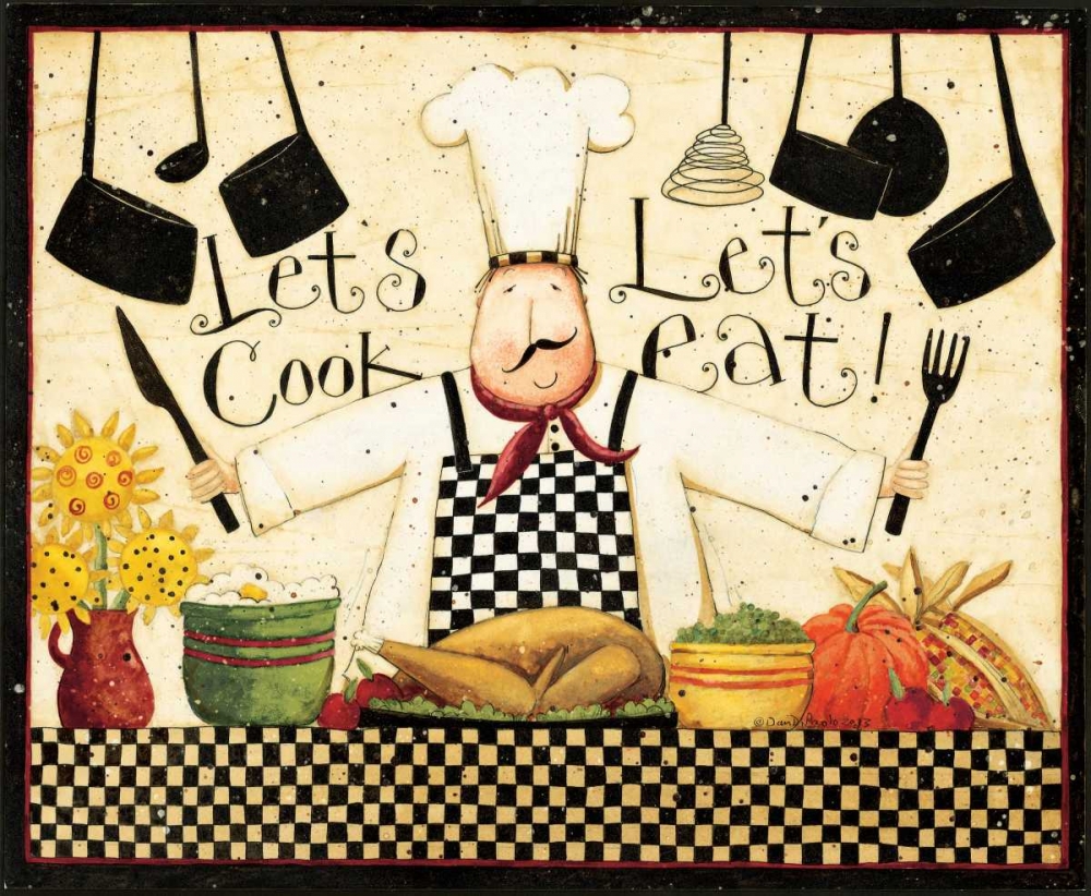 Get Cooking art print by Dan DiPaolo for $57.95 CAD