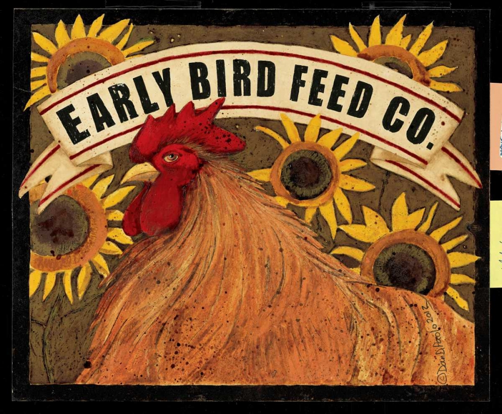 Early Bird Feed Co. art print by Dan DiPaolo for $57.95 CAD