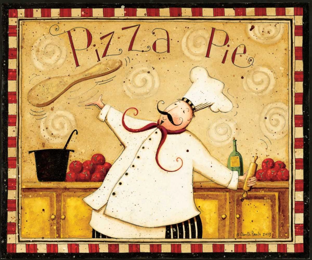 Pizza Pie art print by Dan DiPaolo for $57.95 CAD