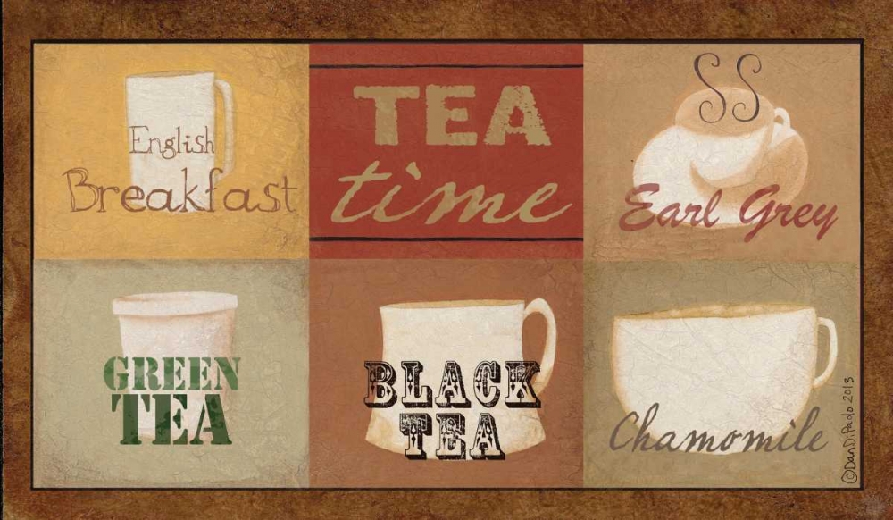 Tea Time 1 art print by Dan DiPaolo for $57.95 CAD