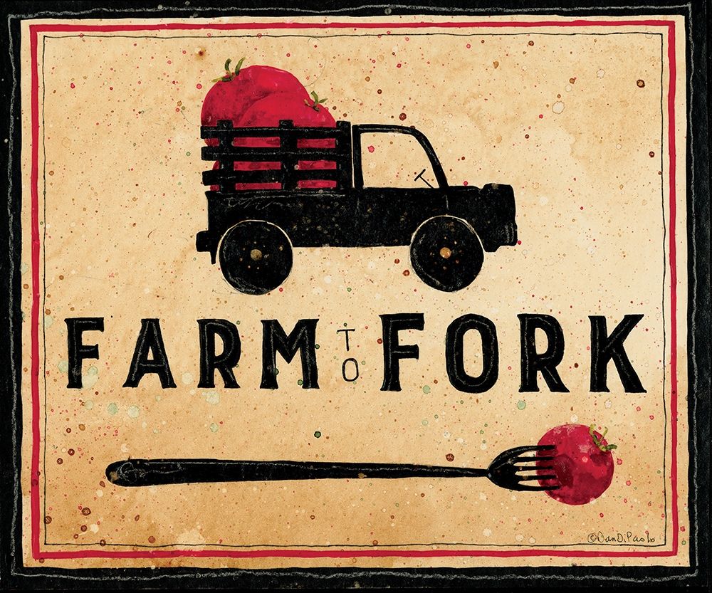 Farm To Fork art print by Dan DiPaolo for $57.95 CAD