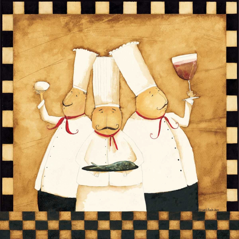 Bistro Chefs art print by Dan DiPaolo for $57.95 CAD