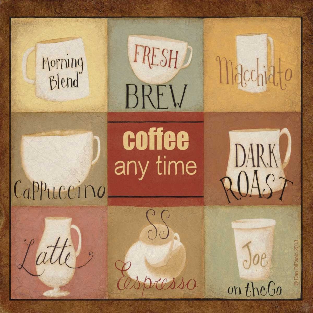 Brew Combinations art print by Dan DiPaolo for $57.95 CAD