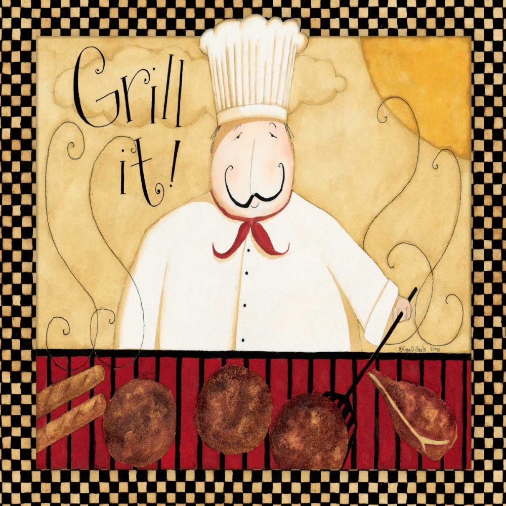 Grill art print by Dan DiPaolo for $57.95 CAD