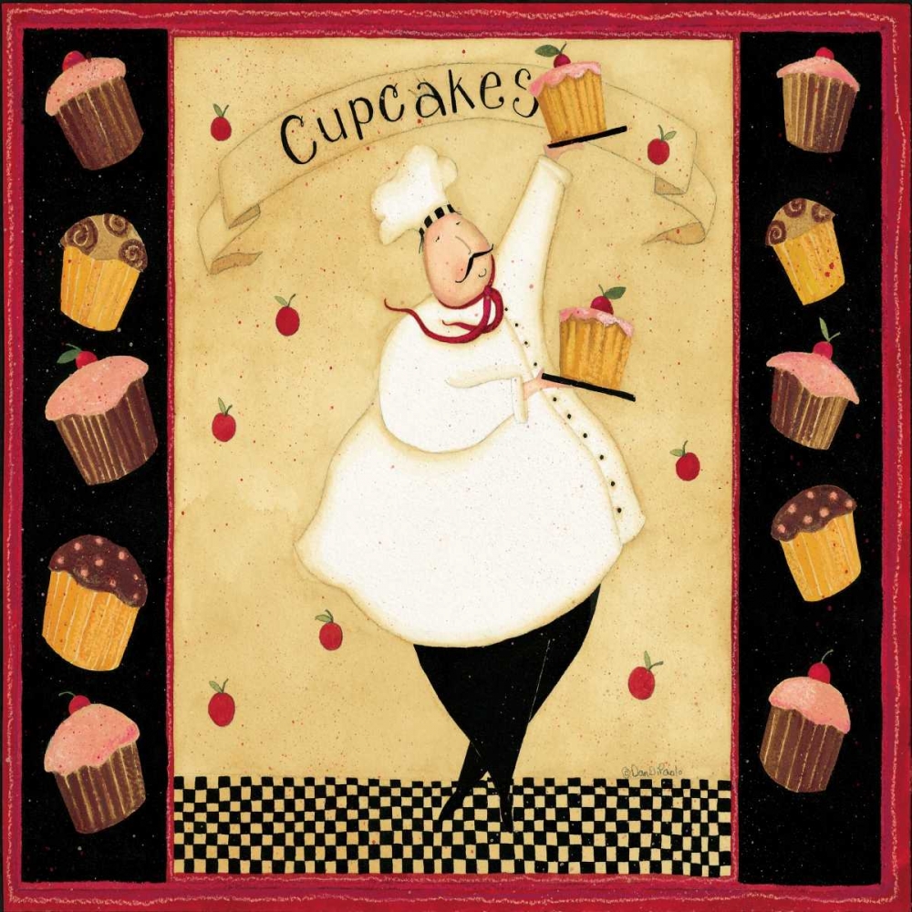 Cupcake addiction art print by Dan DiPaolo for $57.95 CAD