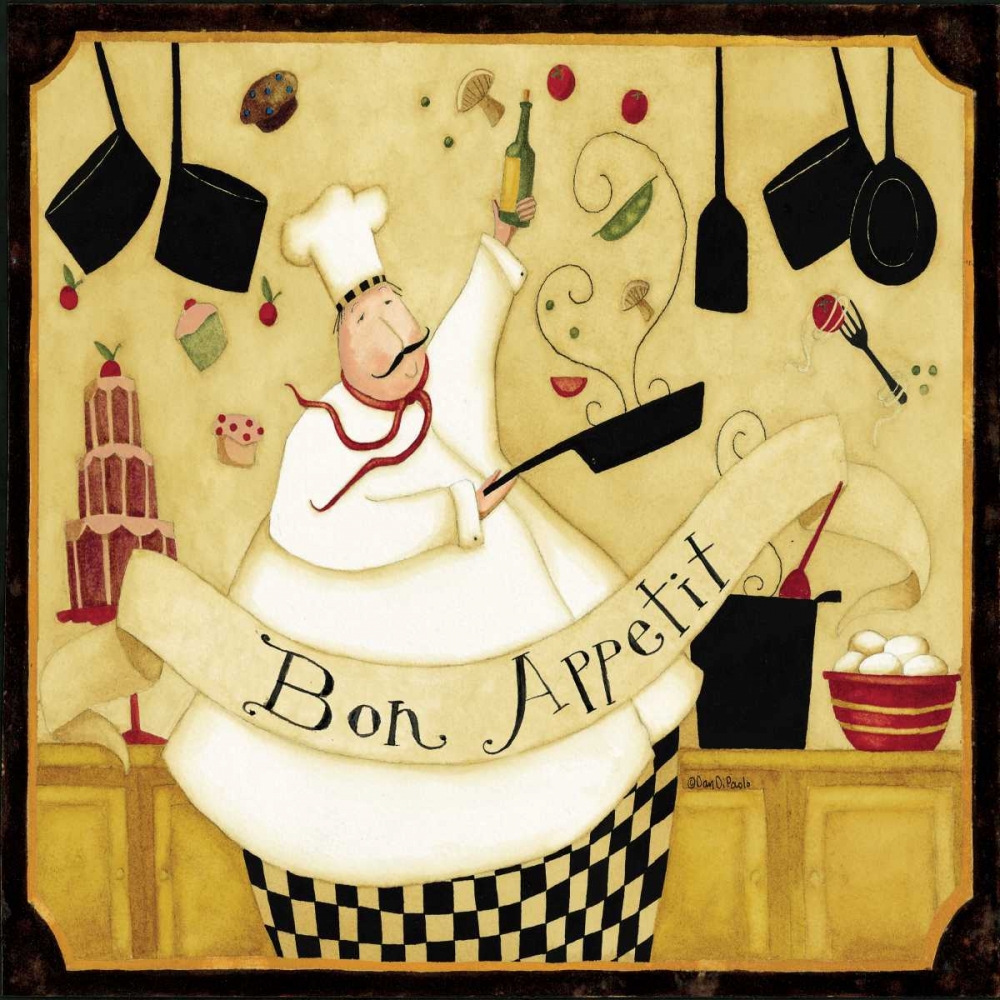 Chunky Chef art print by Dan DiPaolo for $57.95 CAD