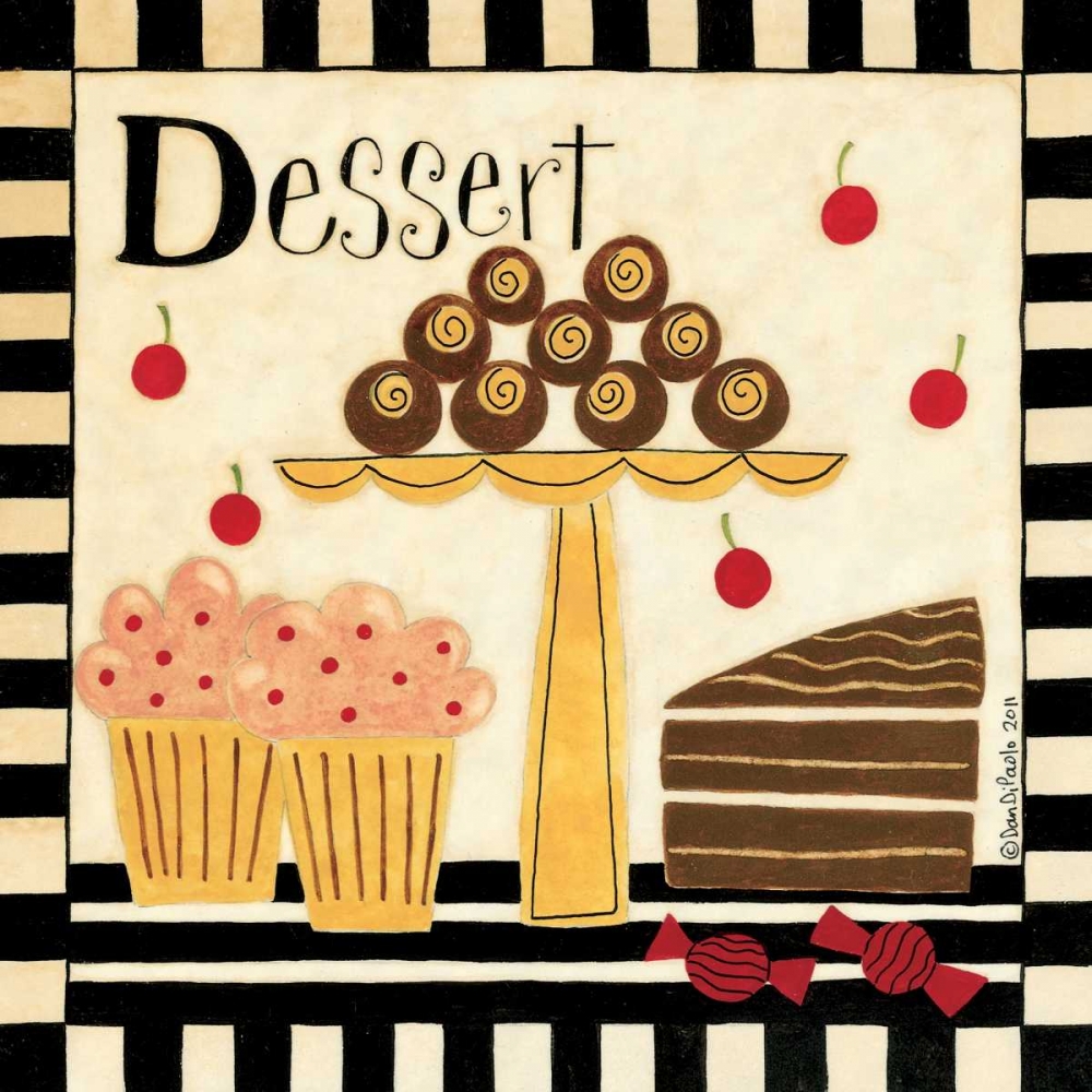 Dessert art print by Dan DiPaolo for $57.95 CAD