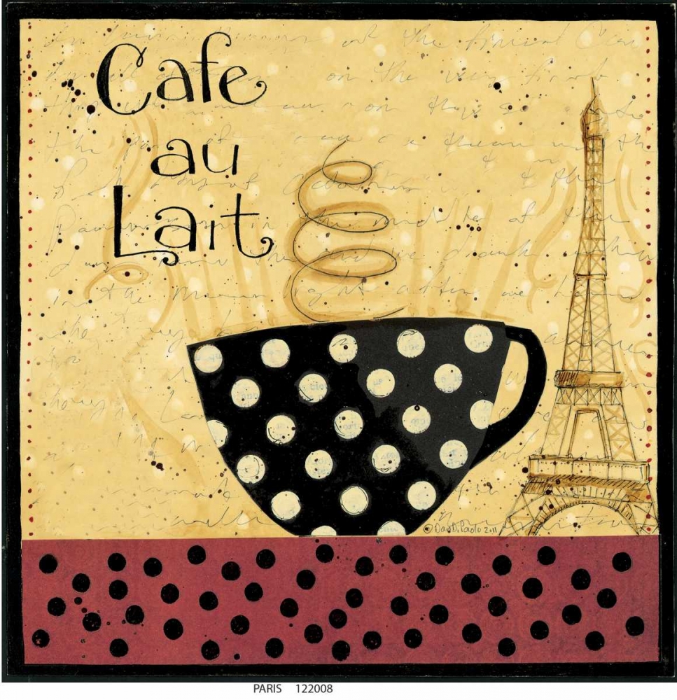 Cafe Au Lait art print by Dan DiPaolo for $57.95 CAD